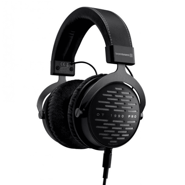 Căști Beyerdynamic DT 1990 PRO MKI negre, cu construcție circumaurală deschisă